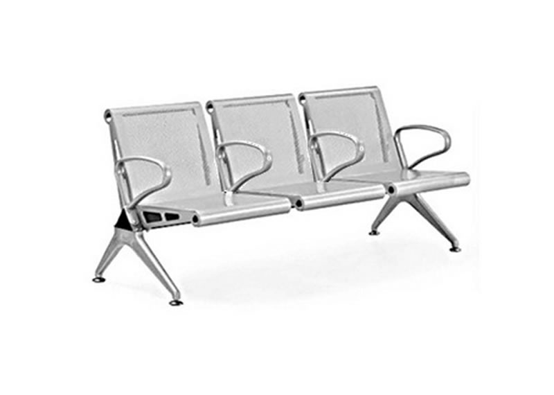 Banca ibiza para salas de espera con tres plazas