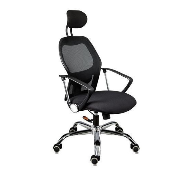Silla cometa con cabecera y base cromada