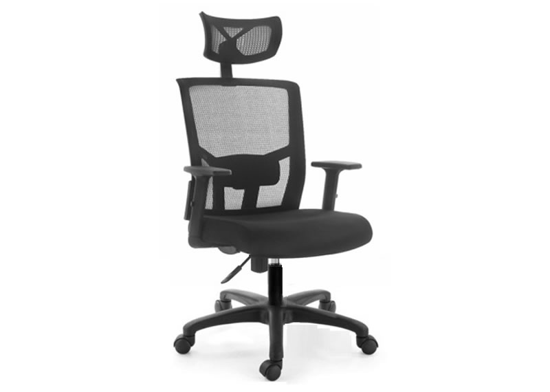Silla para ejecutivos habana con soporte lumbar y brazos ajustables