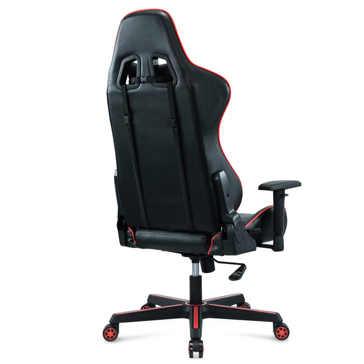 Silla speed gamer roja ideal para largas horas de entretenimiento reclinable a 150 grados