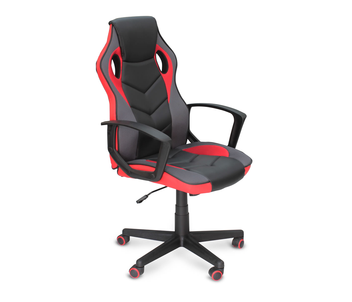Silla gamer diseño moderno de vinipiel con malla
