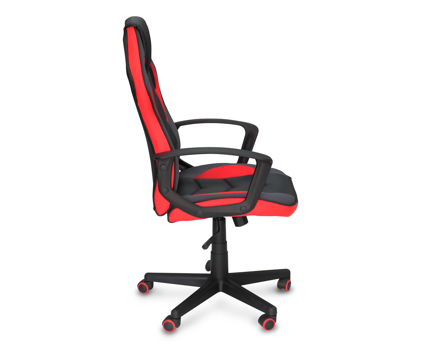 Silla gamer diseño moderno de vinipiel con malla