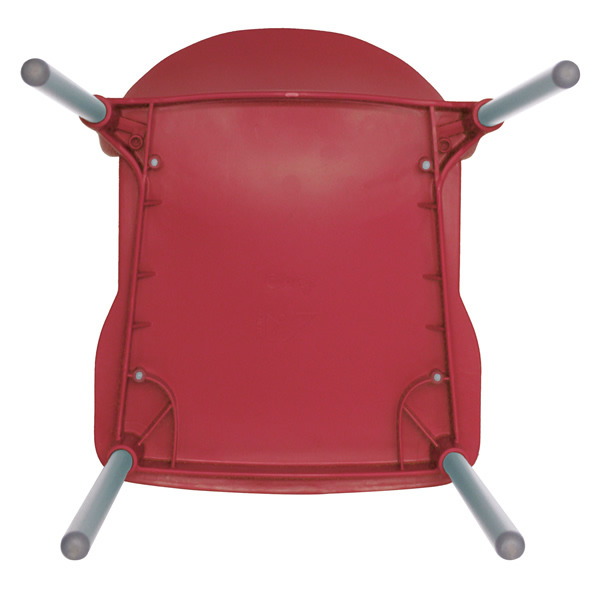 Silla breeze de polipropileno resistente a los rayos UV para cafeterías
