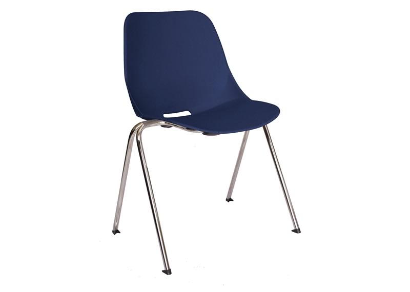Silla para comercio-comedor de polipropileno quick