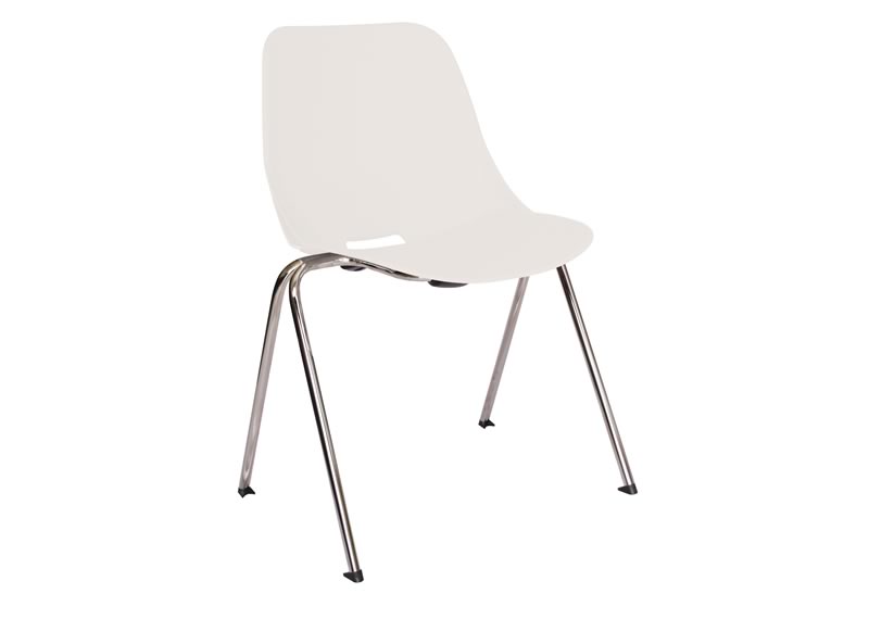 Silla para comercio-comedor de polipropileno quick