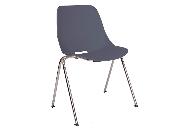 Silla para comercio-comedor de polipropileno quick
