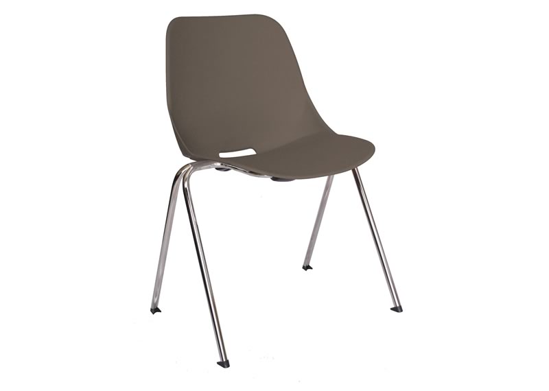 Silla para comercio-comedor de polipropileno quick