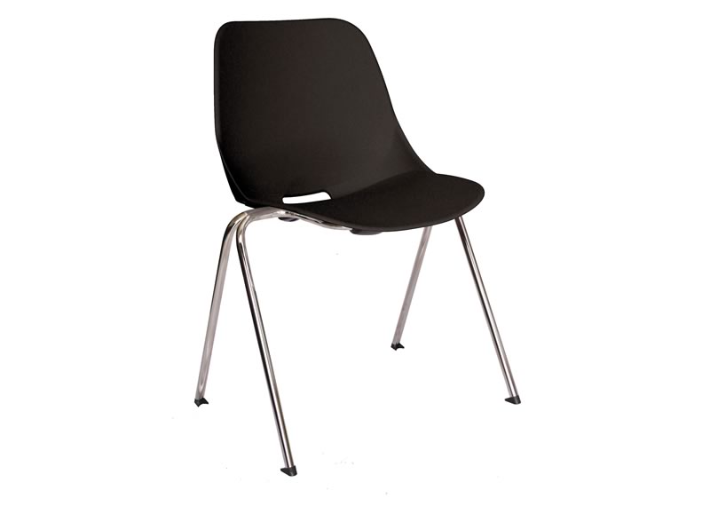 Silla para comercio-comedor de polipropileno quick