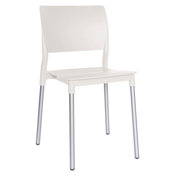 Silla reef para interperie de polipropileno y aluminio
