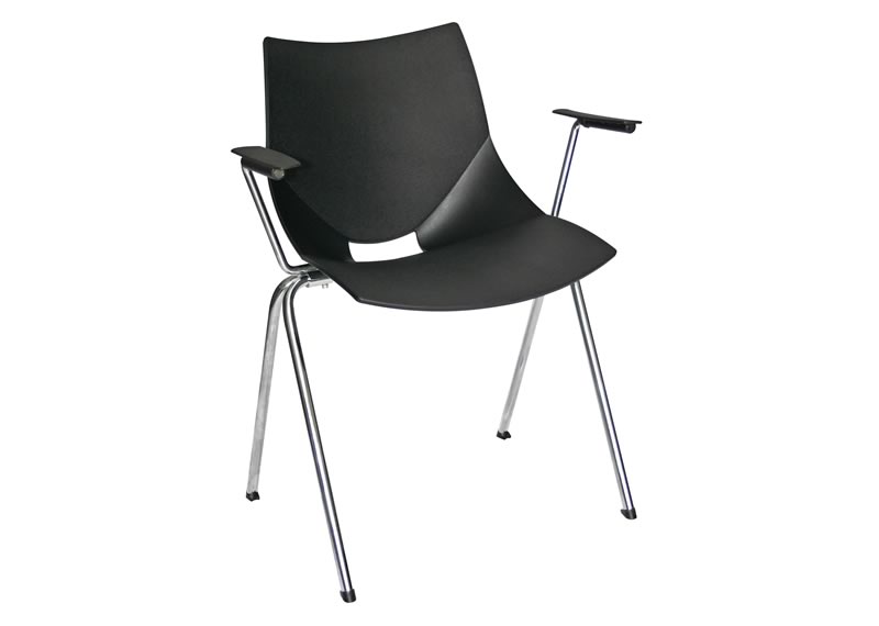 Silla Shell para comercios, restaurantes o comedores