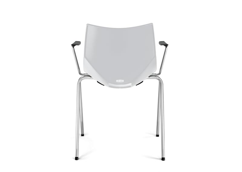 Silla Shell para comercios, restaurantes o comedores