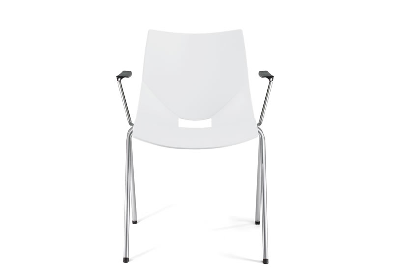Silla Shell para comercios, restaurantes o comedores
