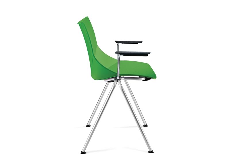 Silla Shell para comercios, restaurantes o comedores