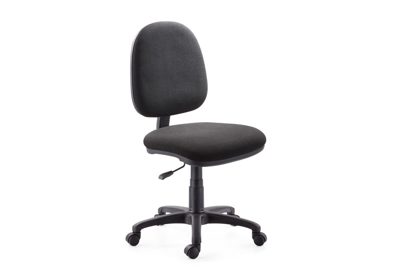 Silla secretarial operativa reclinable o fija