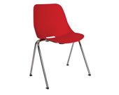 Silla para comercio-comedor de polipropileno quick