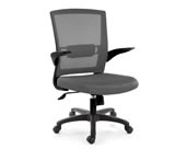 Silla samos para ejecutivos con brazos abatibles y soporte lumbar ajustable